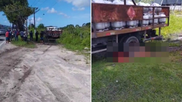 Motociclista morre atropelado por caminhão; vítima teria discutido com motorista de outro carro