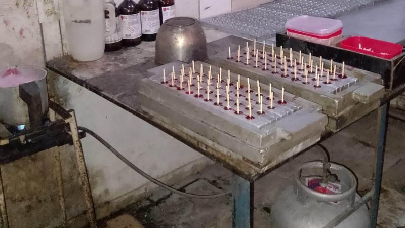 fiscalização interdita fábrica de pirulito em Maceió