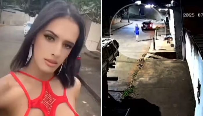 Garota de programa foi filmada embarcando em veículo pouco antes de ser morta, em Goiás — Foto: Reprodução/TV Anhanguera - Instagram de Samylla Morais