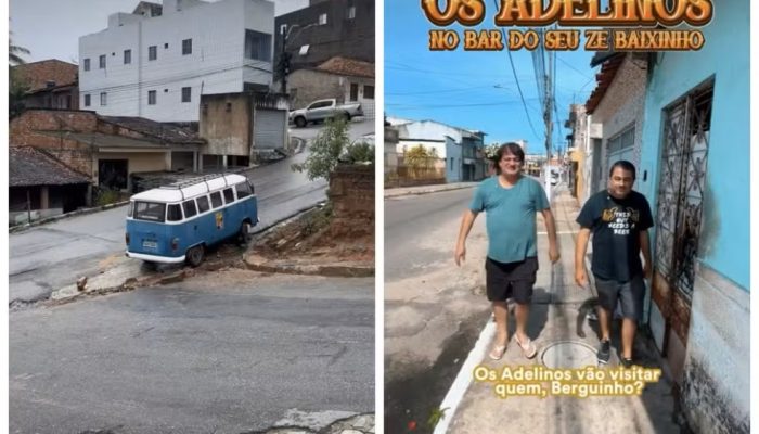 Os "Adelinos" fazem caravana irreverente de Kombi para conhecer os botecos de Alagoas — Foto: Arquivo Pessoal