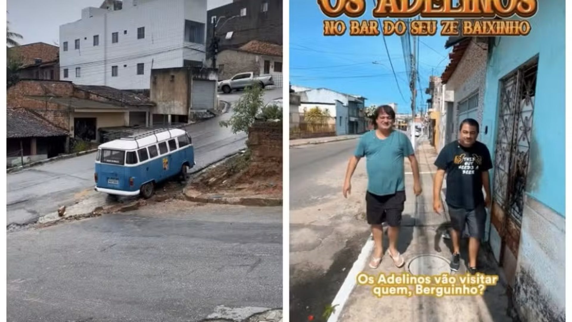 Os "Adelinos" fazem caravana irreverente de Kombi para conhecer os botecos de Alagoas — Foto: Arquivo Pessoal