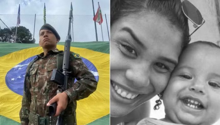 Homem tirou a própria vida após matar a companheira e a filha em Santos (SP) — Foto: Redes Sociais