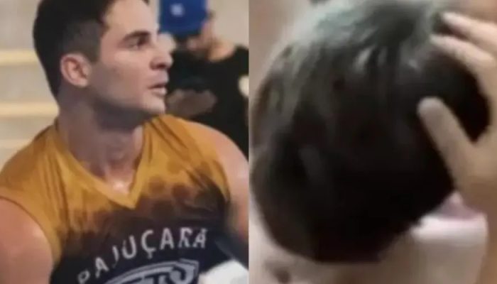 Vaza suposto vídeo de agressor dos "60 socos" em sexo com outro homem. Reprodução