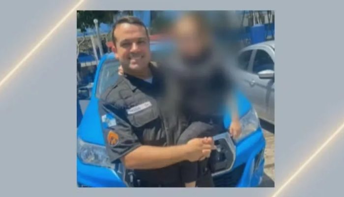 PM é morto a tiros; pai da vítima também foi baleado. Reprodução/TV Globo