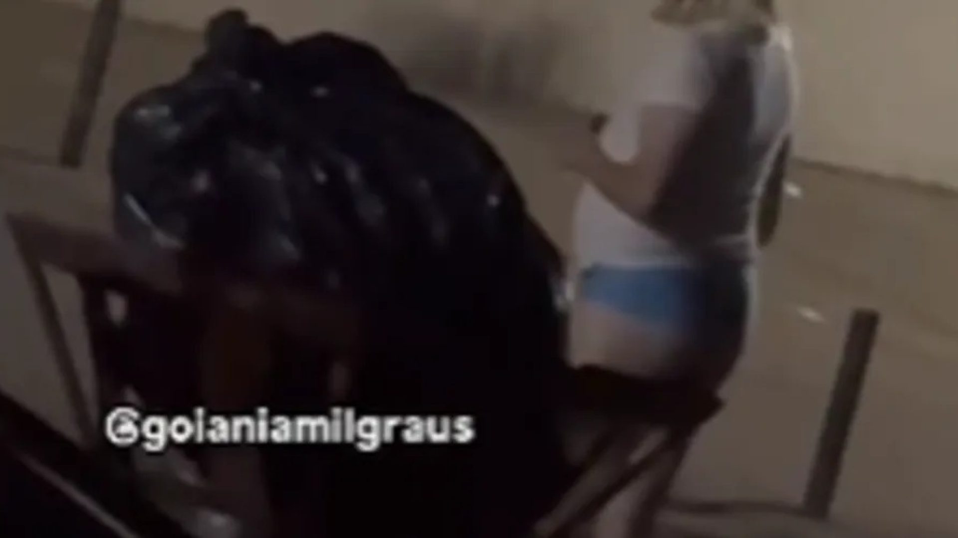 Pastor é flagrado usando calcinha e peruca loira e viraliza nas redes. — Foto: Reprodução/Instagram