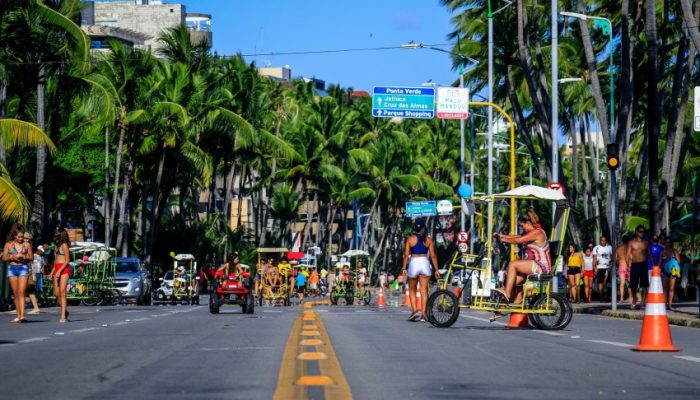 Espaço proporciona lazer e segurança a maceioenses e turistas. Foto: Ascom DMTT