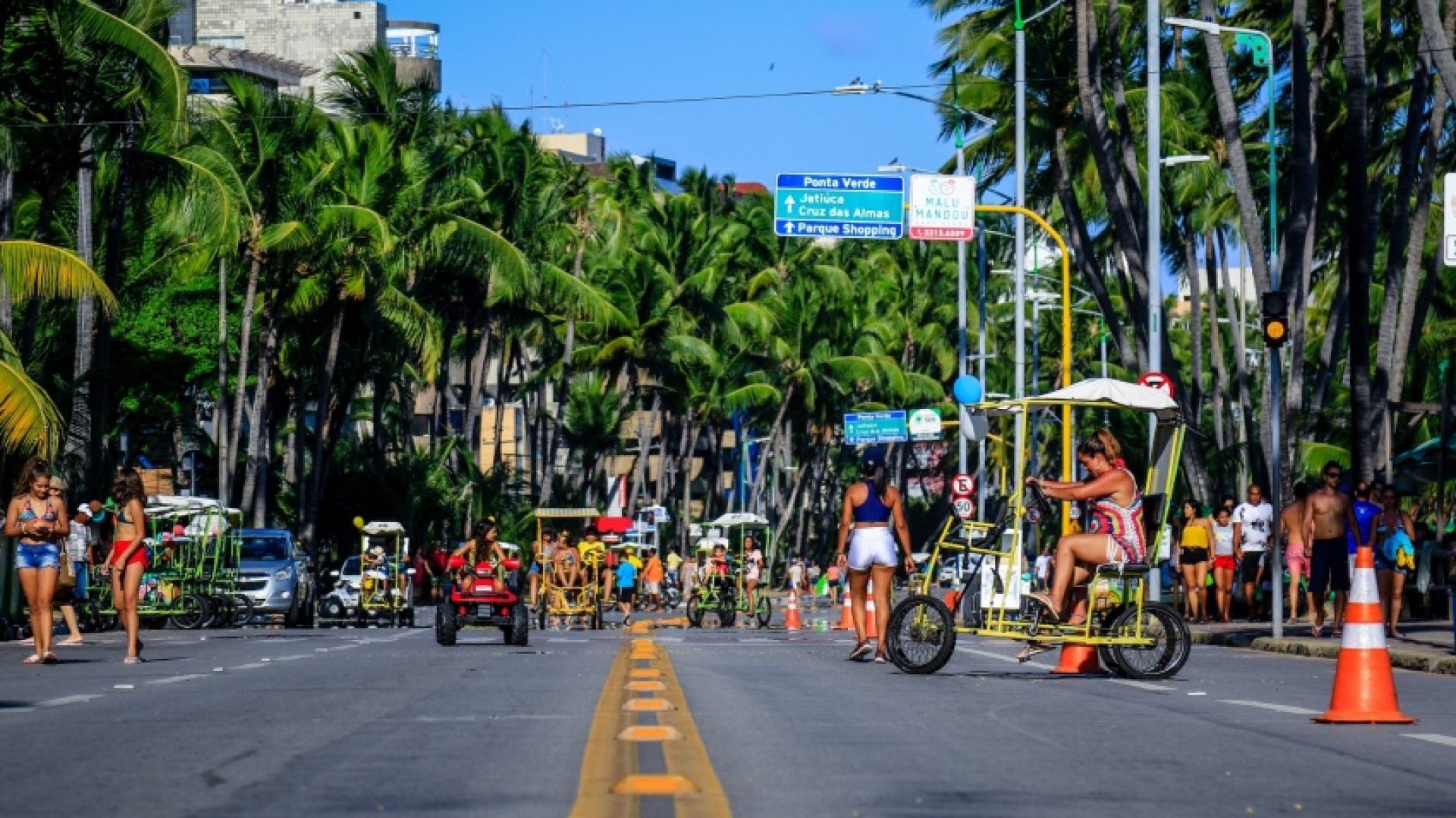 Espaço proporciona lazer e segurança a maceioenses e turistas. Foto: Ascom DMTT