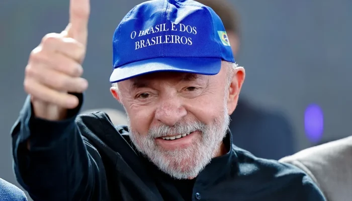 O presidente Luiz Inácio Lula da Silva (PT) durante evento em Linhares (ES)  • Ricardo Stuckert / PR