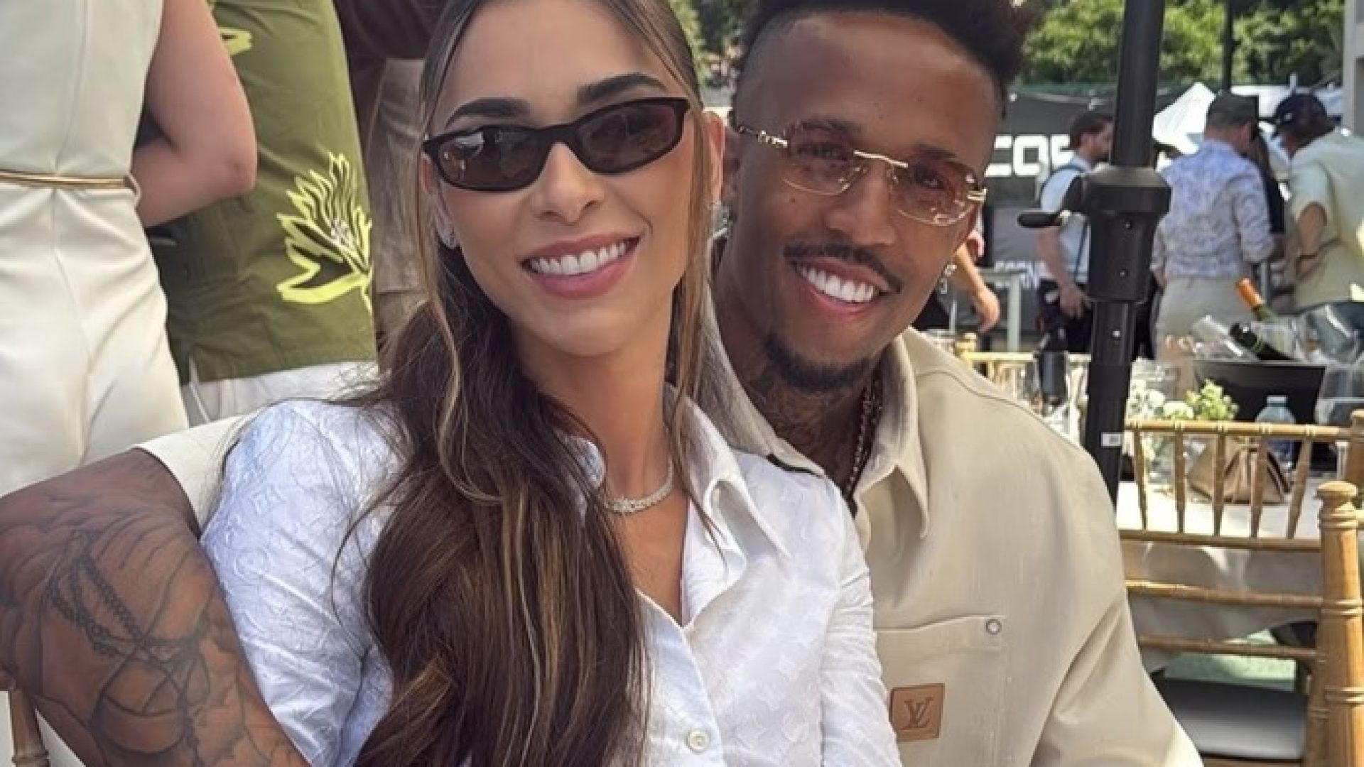 Eder Militão e Tainá Castro vão se casar nesta sexta-feira (18) - Foto: Reprodução/Instagram