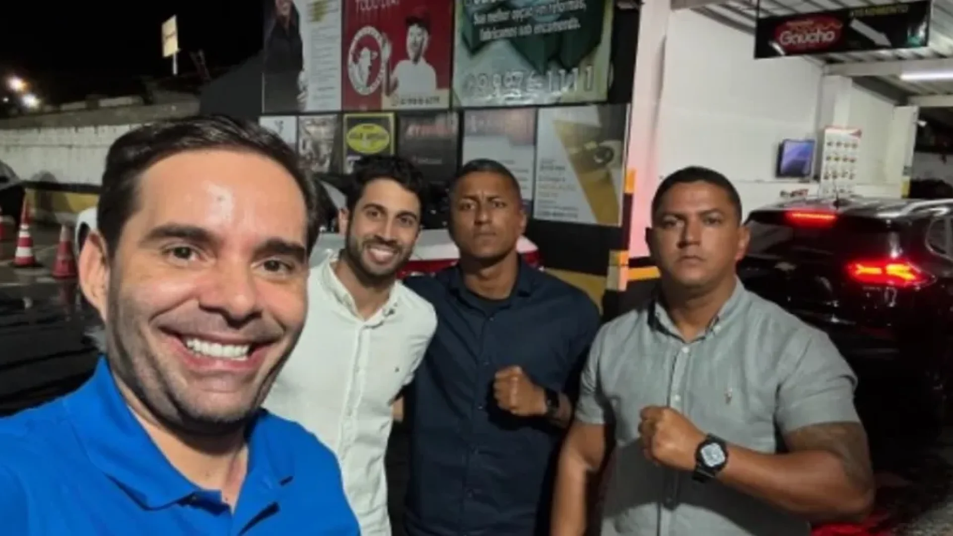 Foto postada pelo vereador. Foto: Reprodução