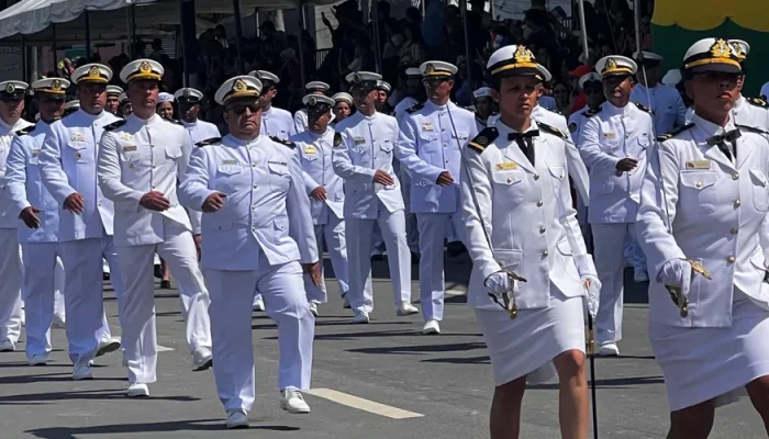 Avenida da Paz recebe desfile de 7 de Setembro com instituições da Segurança Pública e Forças Armadas