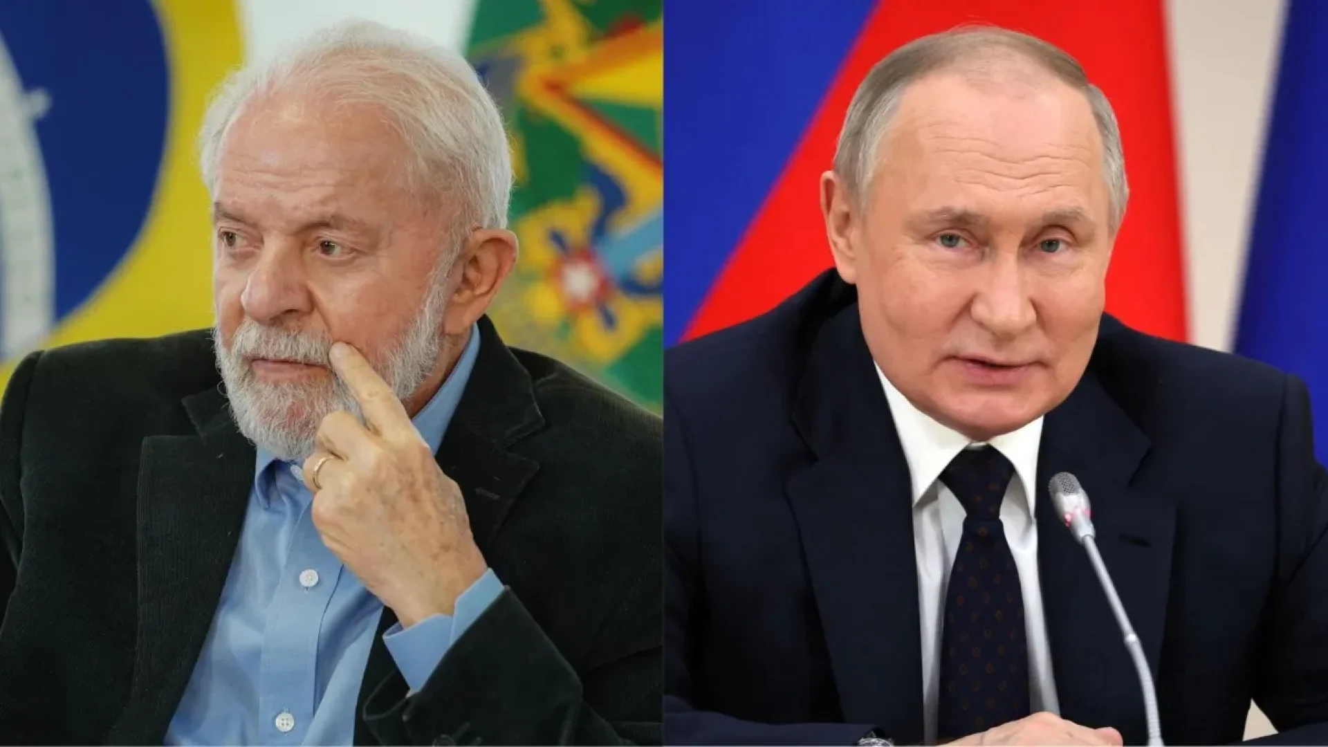 Presidente Lula e Vladimir Putin  • Reuters
