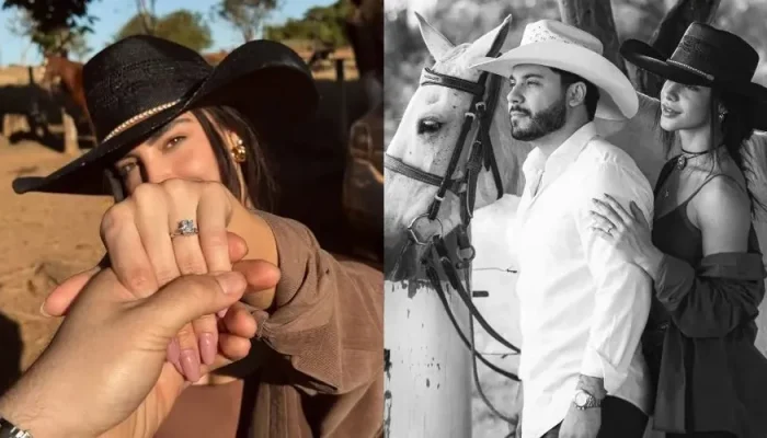 Gabriela Versiani anunciou que ficou noiva de Murilo Huff no dia 5 de agosto. Instagram/Gabriela Versiani