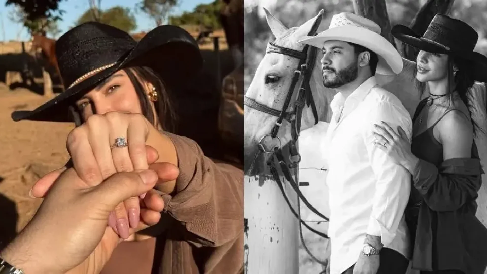 Gabriela Versiani anunciou que ficou noiva de Murilo Huff no dia 5 de agosto. Instagram/Gabriela Versiani