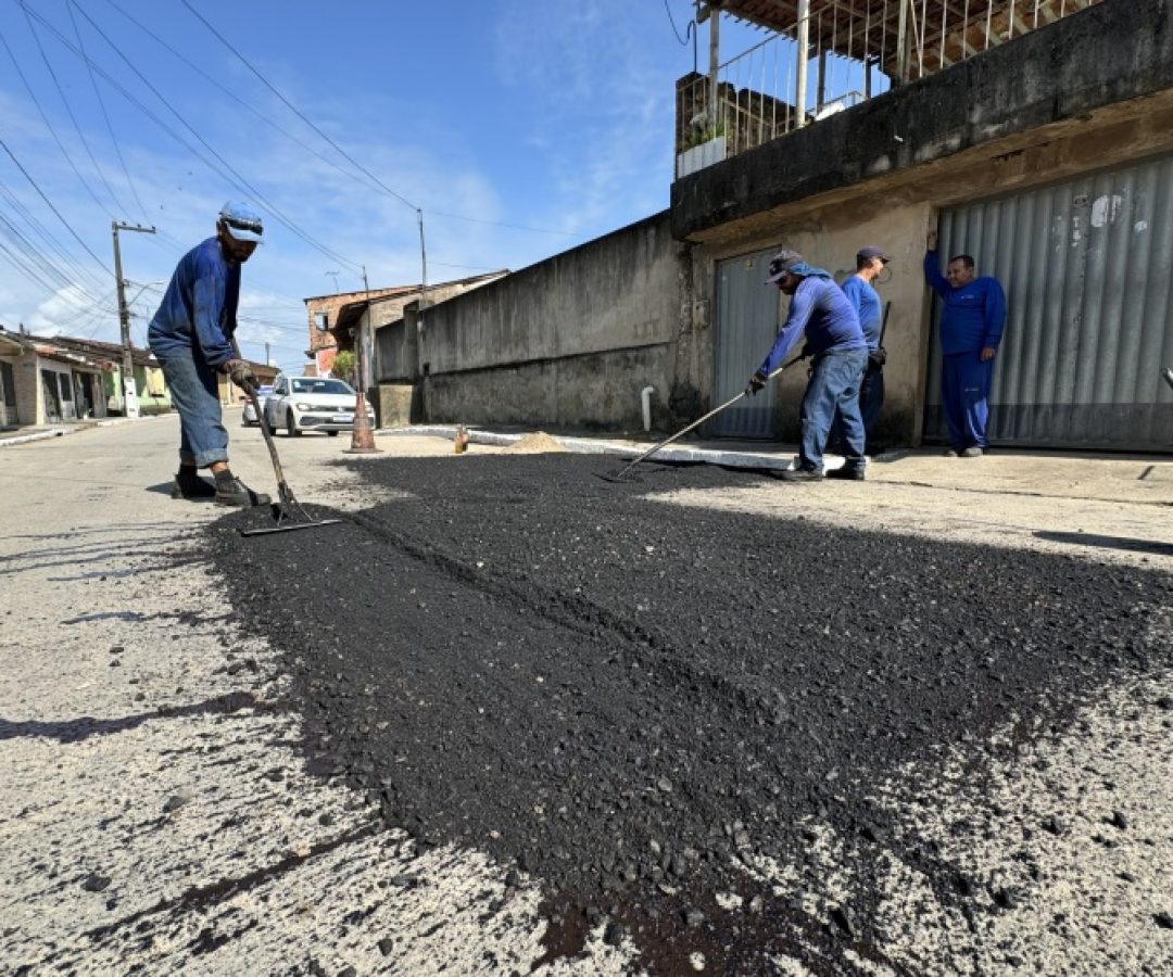 Serviços chegaram a 42 bairros da cidade. Foto: Ascom Seminfra