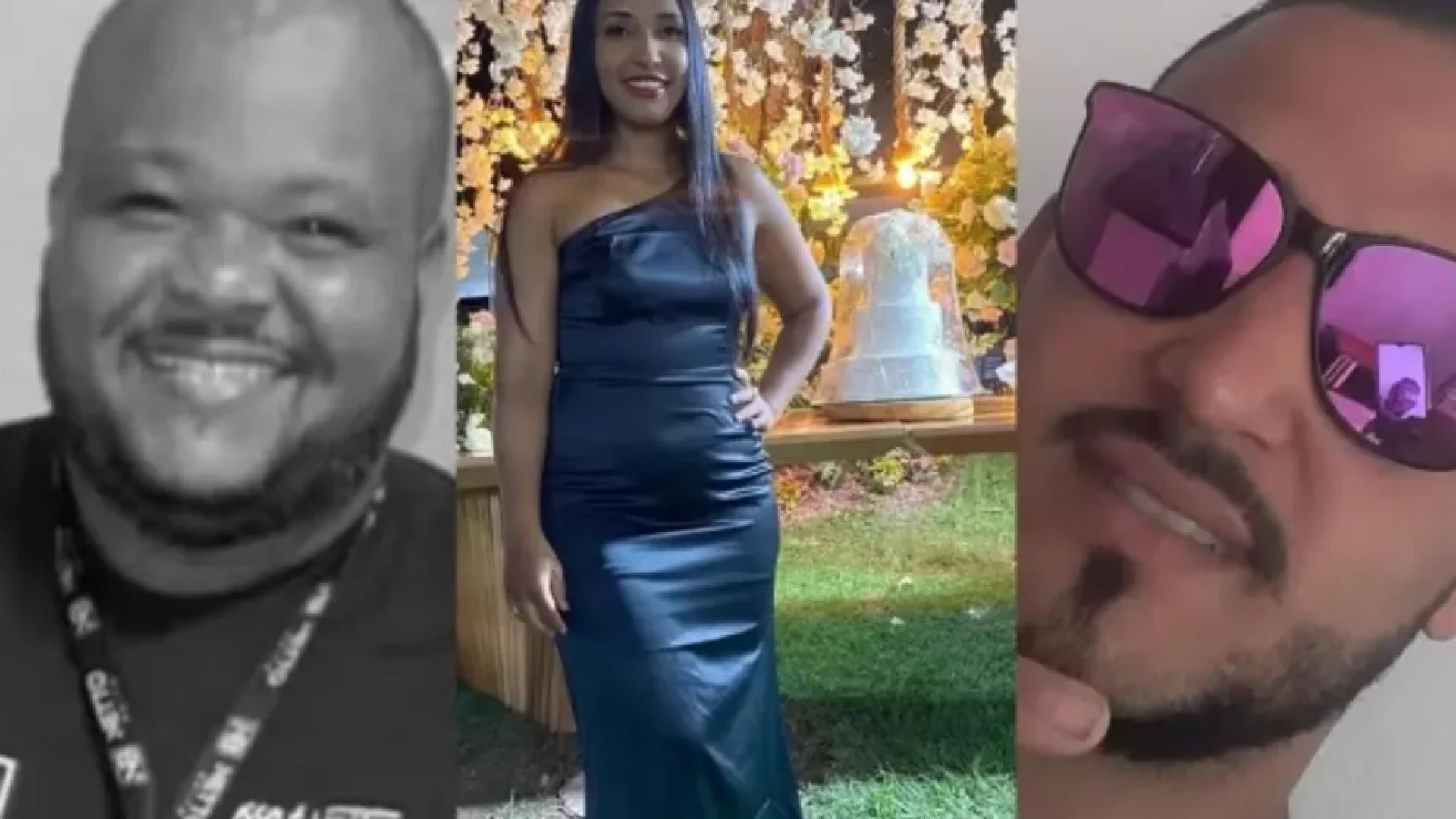 Vítimas do acidente na Bahia. Reprodução/Redes Sociais