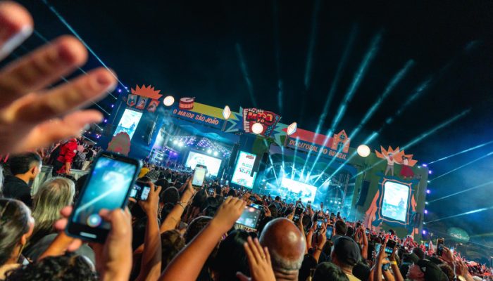 Primeira noite de shows em Jaraguá. Foto: Giovanni Lucas/Secom Maceió