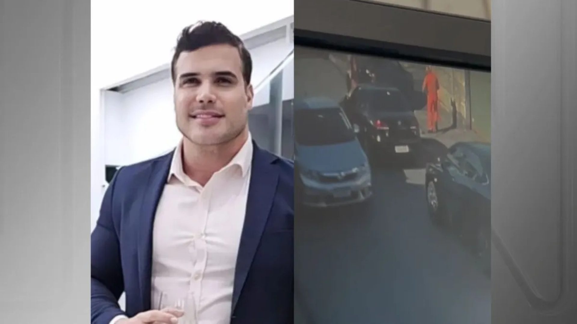 Vídeo mostra momento em que gari é baleado por empresário. FOTO: Reprodução