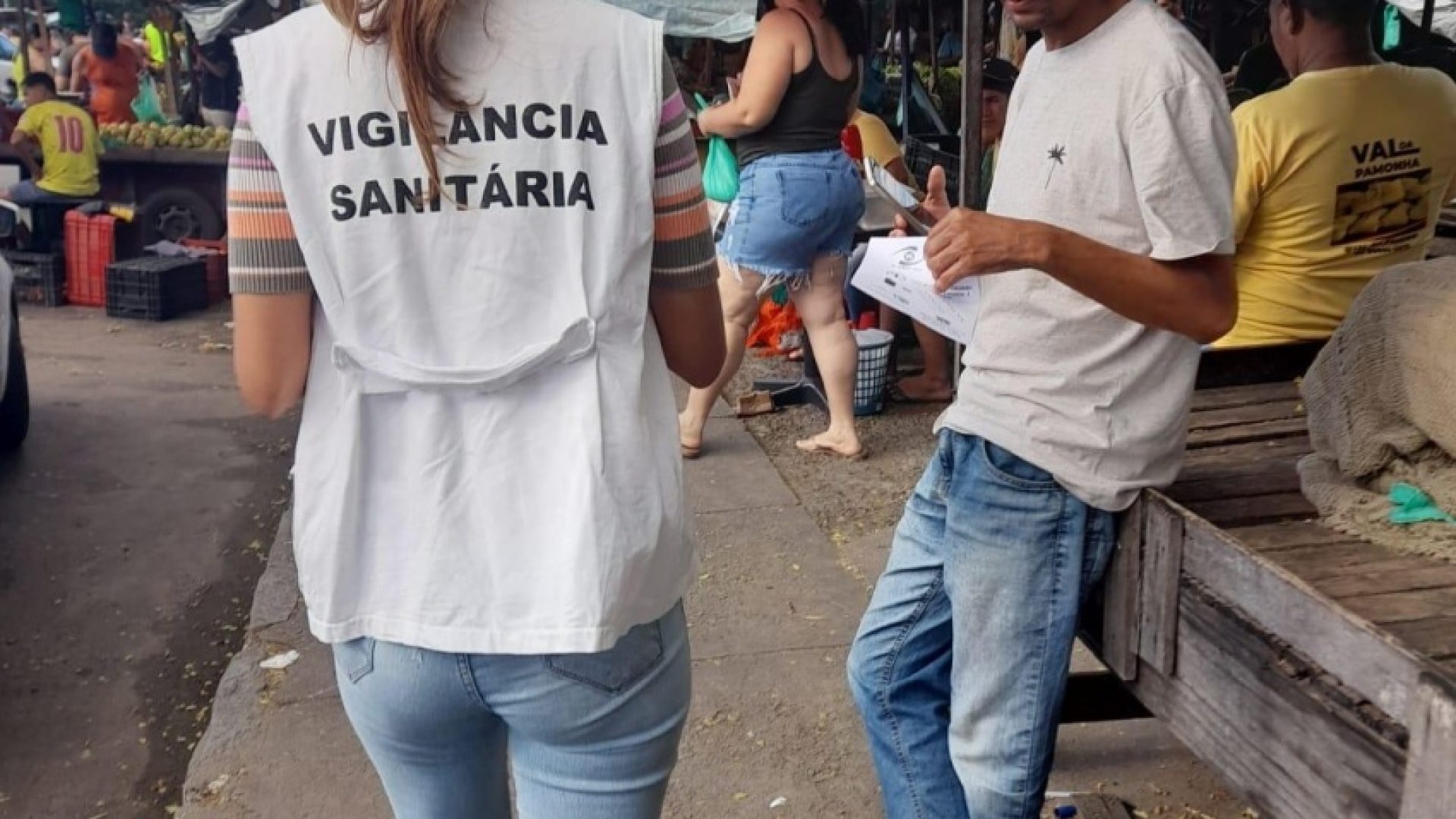 Ação da Visa Maceió contra o tabagismo. Foto: Cortesia