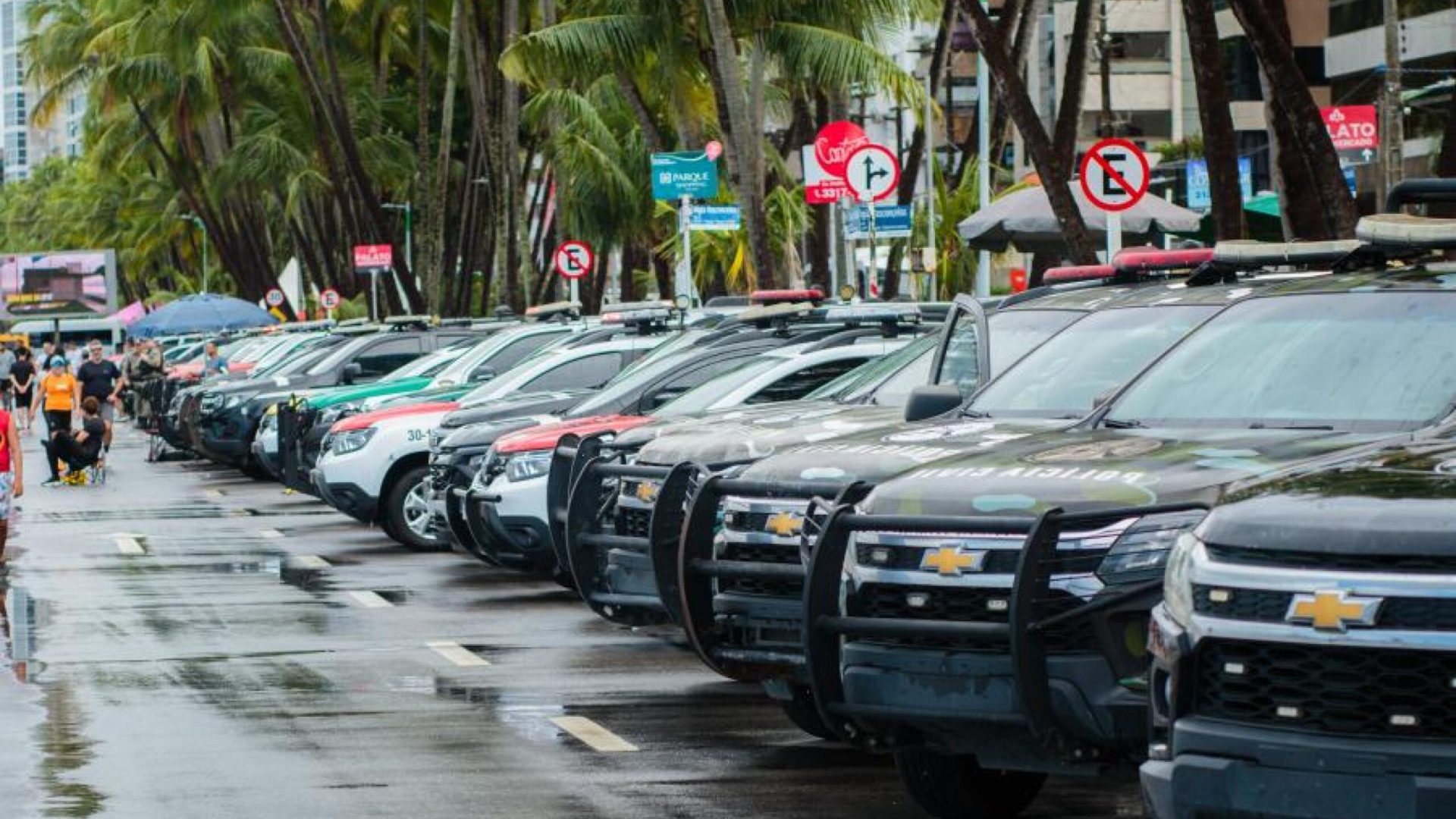 Governo de Alagoas fez a maior entrega de equipamentos para a segurança pública dia 20 deste mês. Foto: Pei Fon / Agência Alagoas