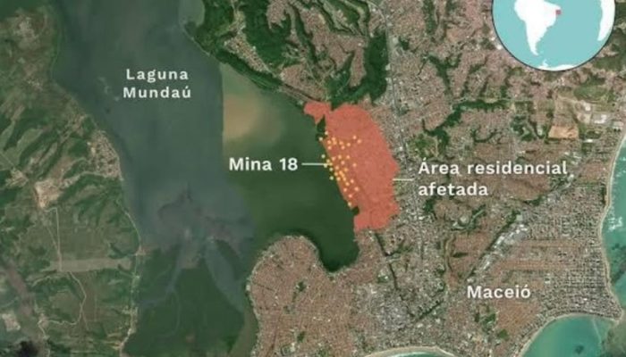 Defensoria cobra Braskem por desvalorização de 22 mil imóveis em Maceió - Foto: Reprodução