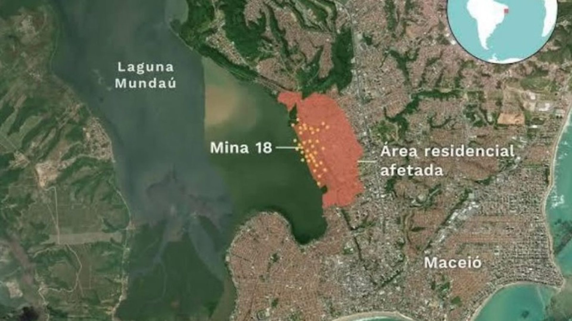 Defensoria cobra Braskem por desvalorização de 22 mil imóveis em Maceió - Foto: Reprodução