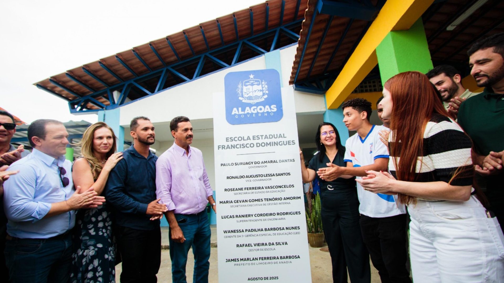 Secretária Roseane Vasconcelos representou o governador Paulo Dantas na inauguração - Pei Fon