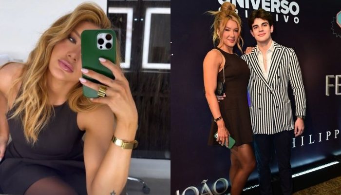 Ex-bailarina do Faustão afirma ter sido humilhada após foto ao lado do caçula do apresentador