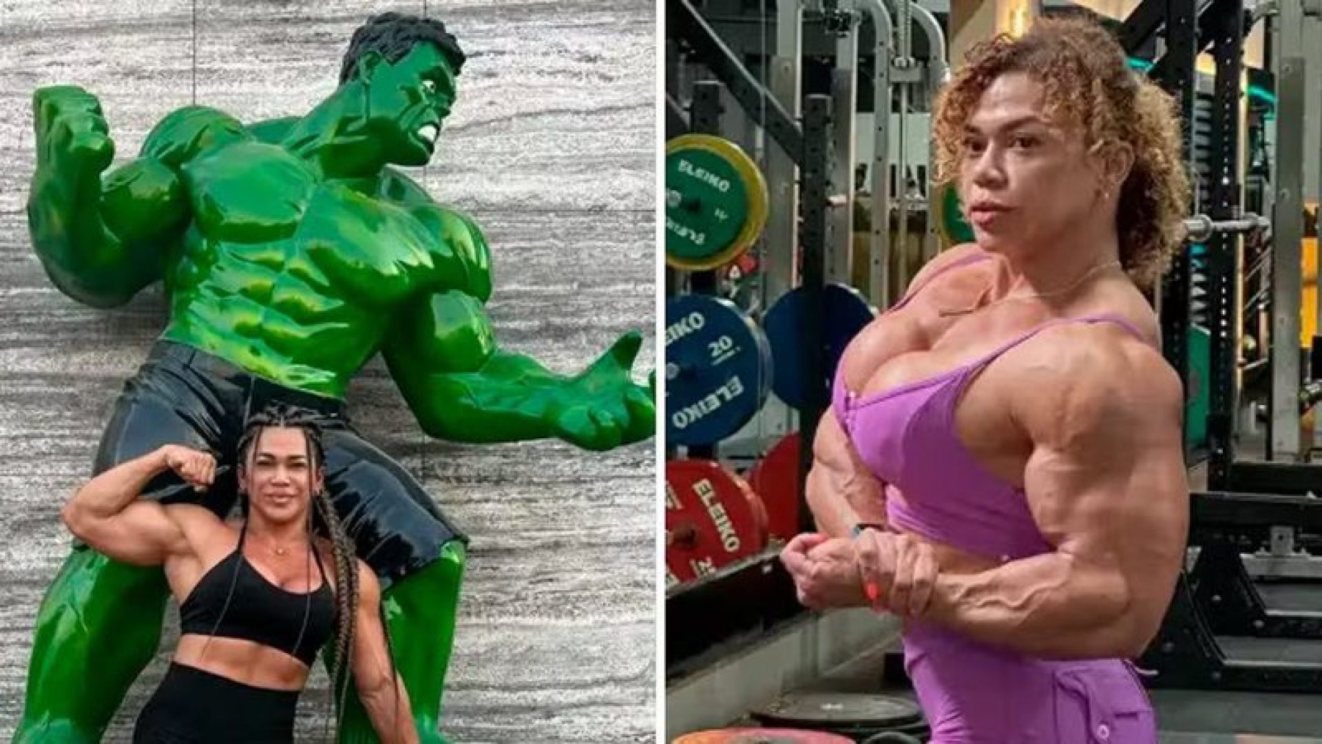 Fisiculturista apelidada de 'Mulher Hulk' é morta a marteladas pelo marido