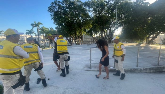 A ação rápida do Programa Ronda no Bairro impediu que uma adolescente de 14 anos continuasse sendo agredida em via pública - Foto: Assessoria
