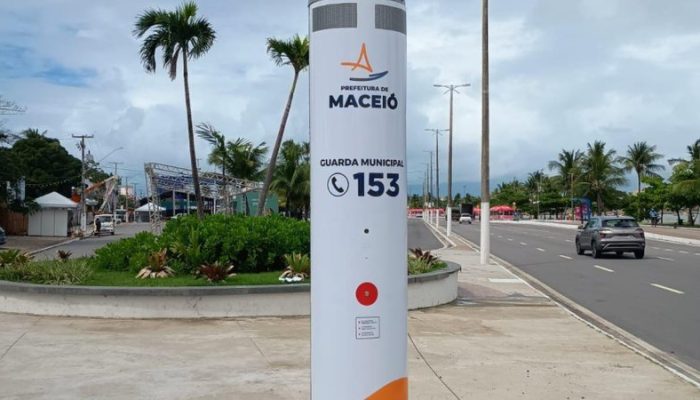 Totem é instalado em Jaraguá para fazer reconhecimento facial durante shows do São João