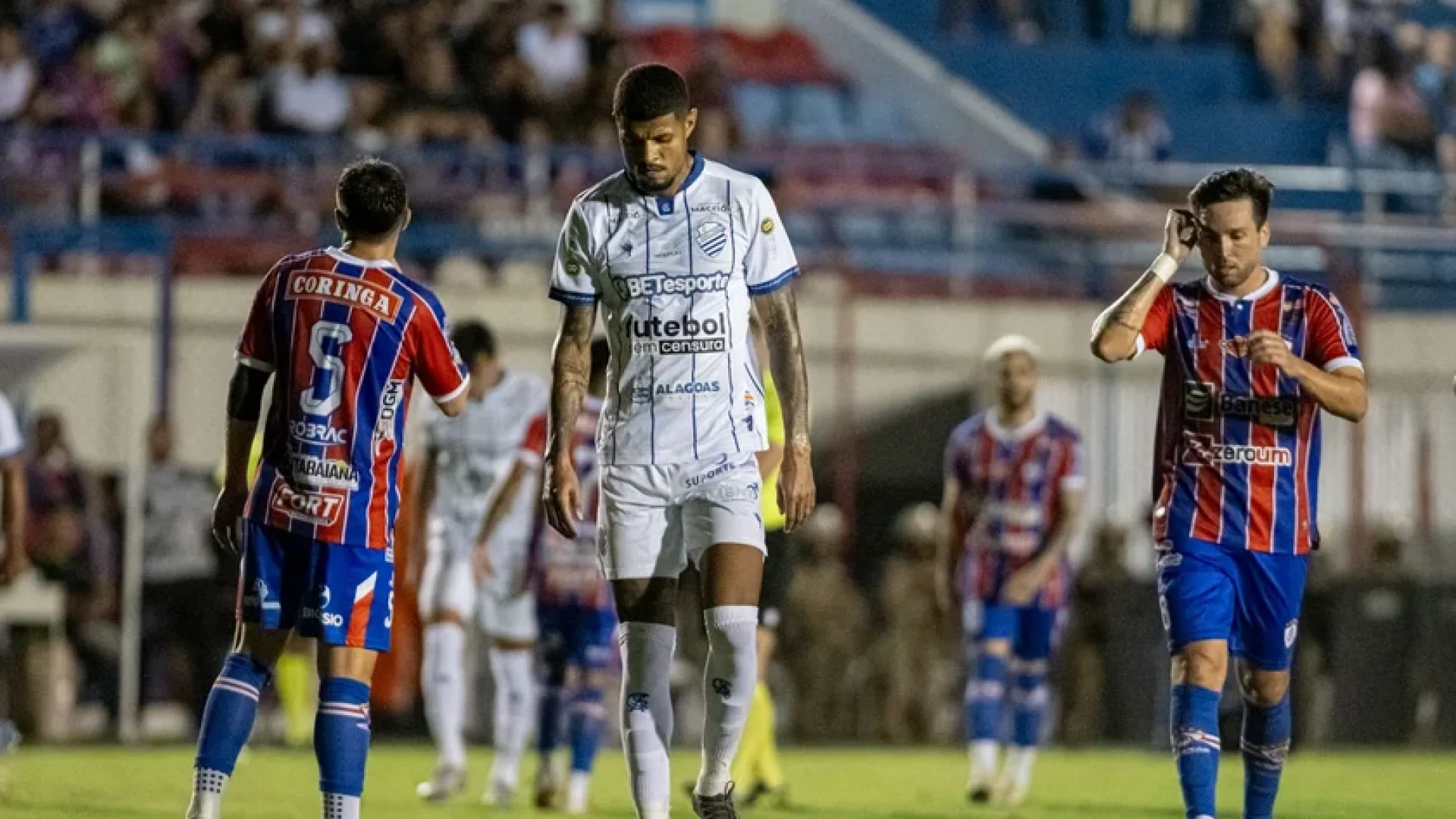 Tiago Marques passou em branco mais uma partida e viu o CSA perder em Itabaiana - Foto: Allan Max / Ascom CSA