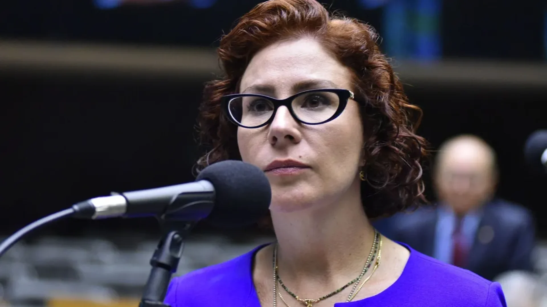 Deputada federal licenciada Carla Zambelli (PL-SP)  • Zeca Ribeiro/Câmara dos Deputados