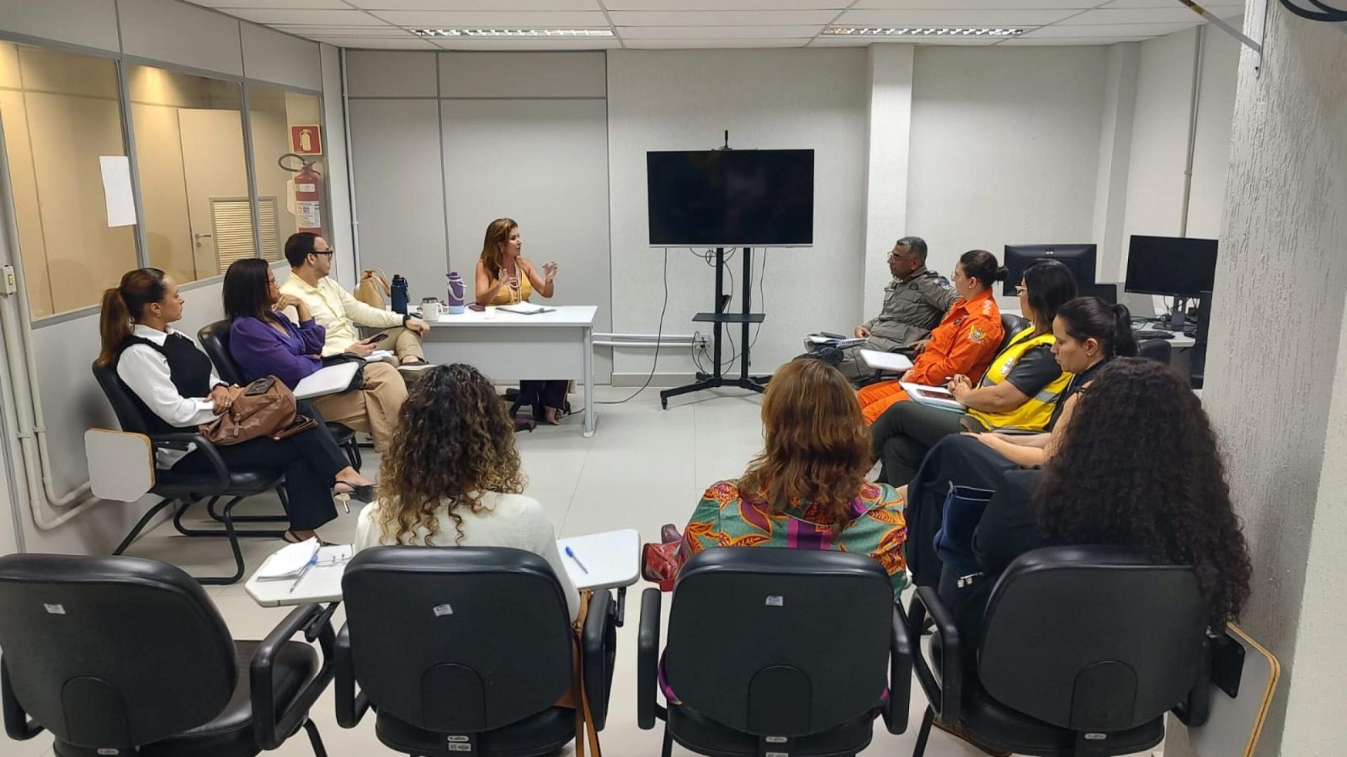 Representantes de diversas instituições discutiram medidas para garantir atendimento ágil, eficaz e humanizado às pessoas em sofrimento mental -  Arnaldo Santtos/Ascom Samu