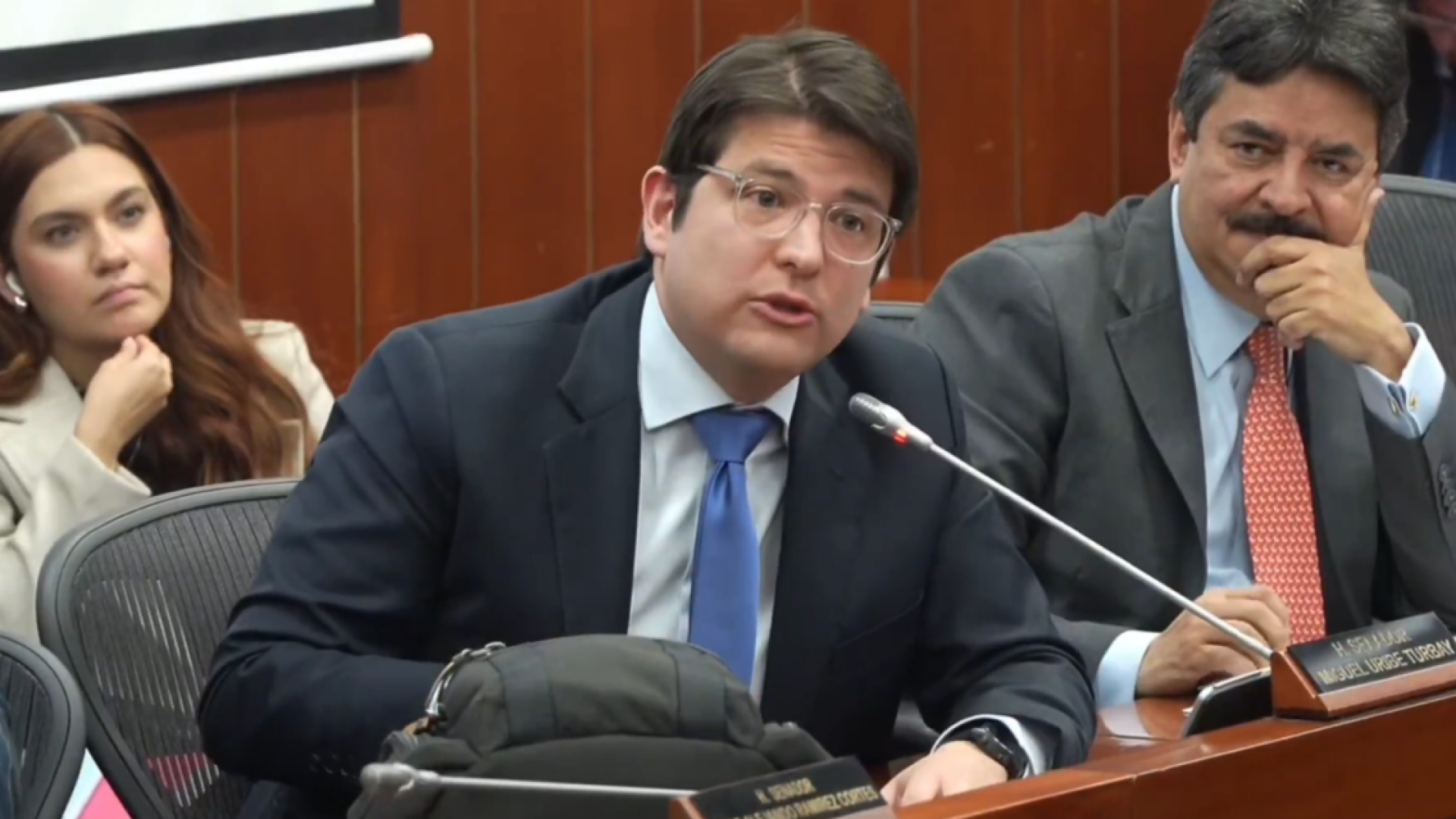 Senador Miguel Uribe, pré-candidato à presidência da Colômbia  • @MiguelUribeT no X
