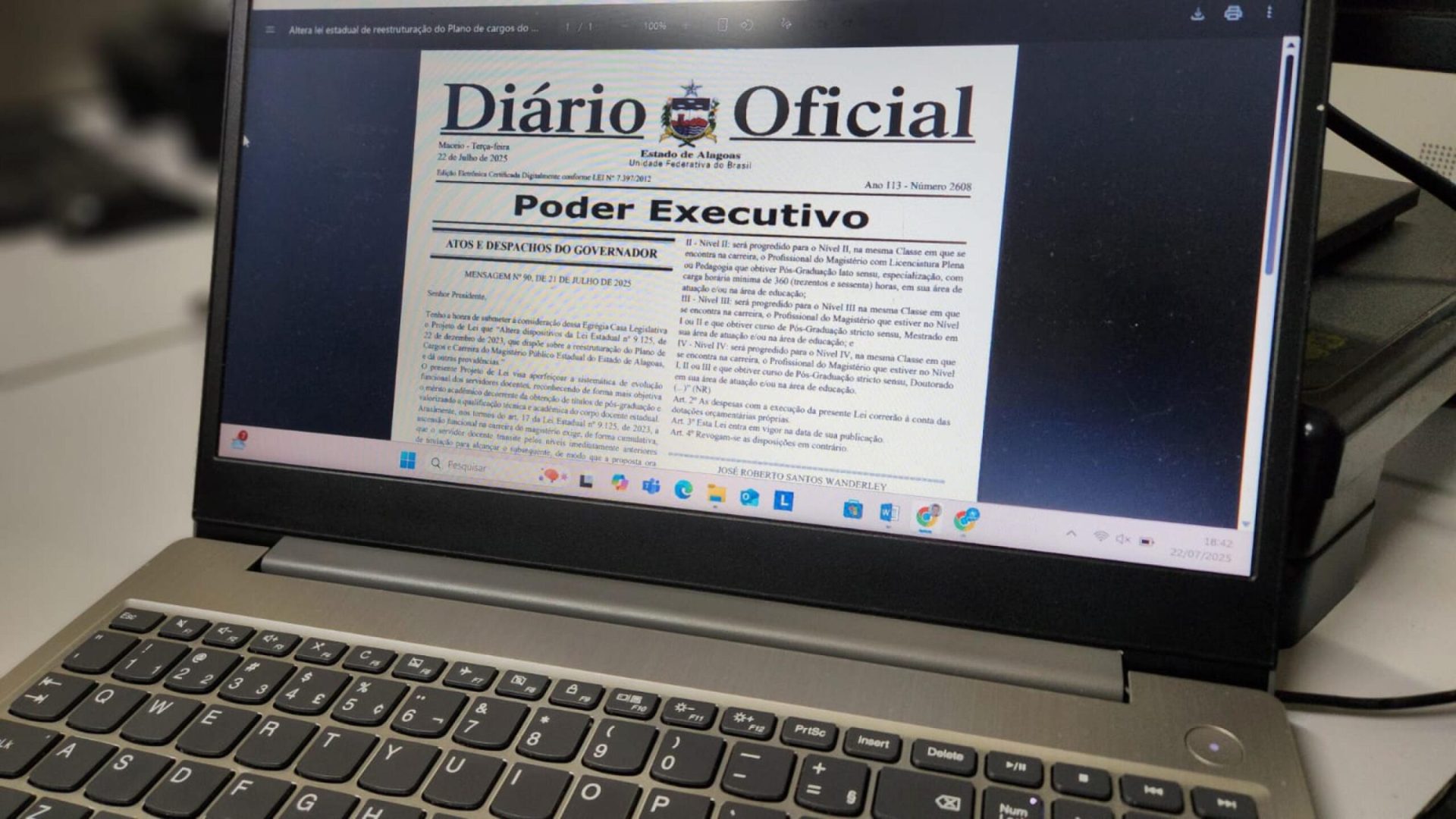 Projeto enviado à ALE visa aperfeiçoar a evolução funcional dos docentes, reconhecendo o mérito acadêmico. Foto: Ilustração / Agência Alagoas